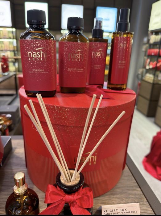Świąteczne zestawy kosmetyczne Nashi Argan przedsprzedaż