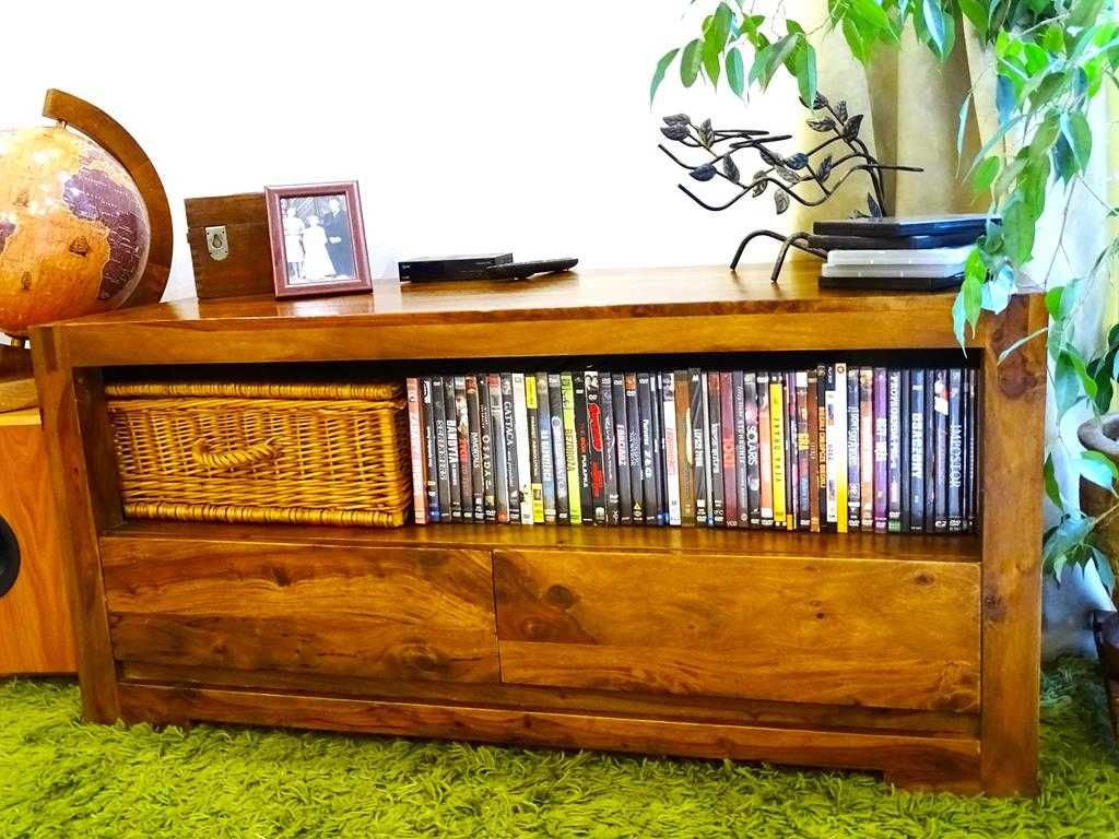 Orientalna szafka z drewna egzotycznego palisander z salonu AlmiDecor