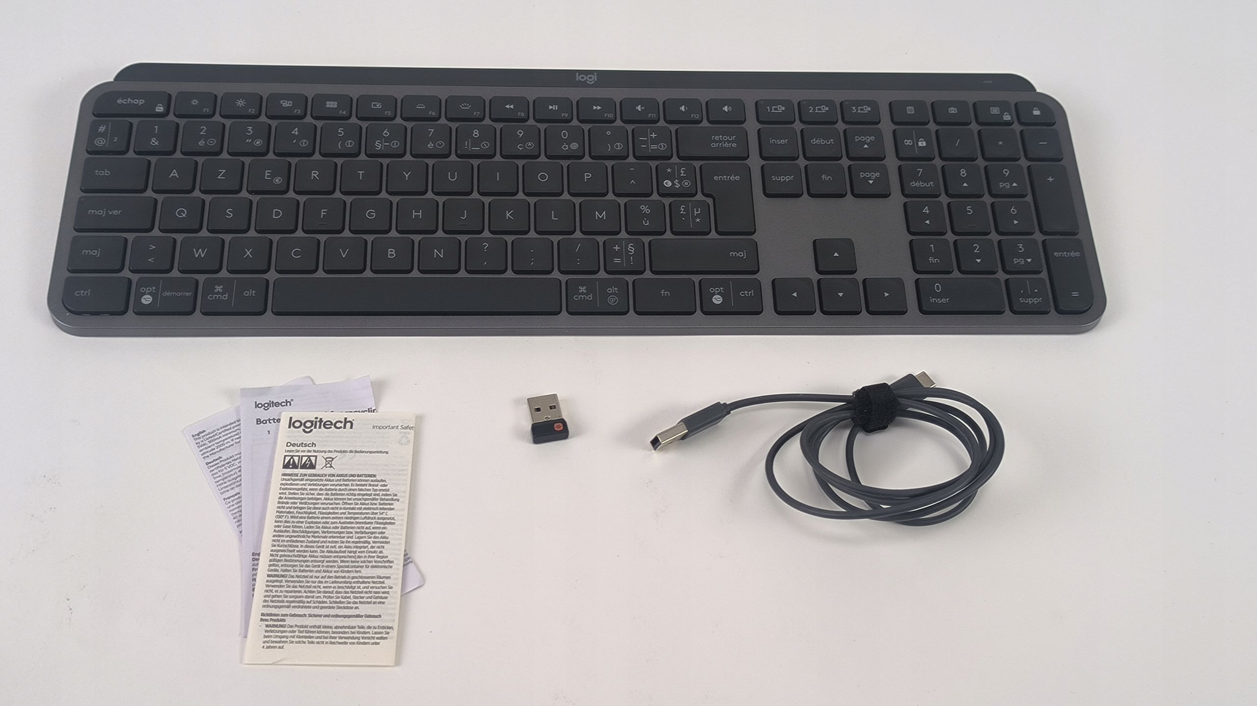 Klawiatura membranowa Logitech MX Keys (azerty)