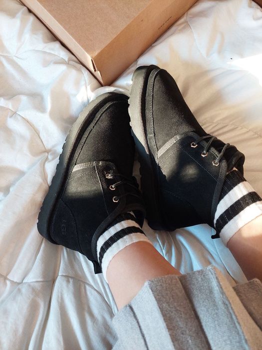 Уггі Чоловічі UGG Neumel Black (Замша)