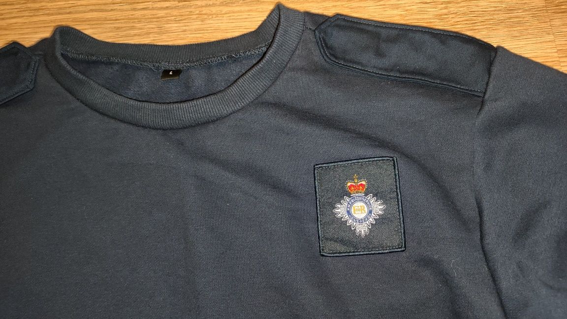 Oryginalny Sweter Służby Więziennej Wielkiej Brytanii (L)
