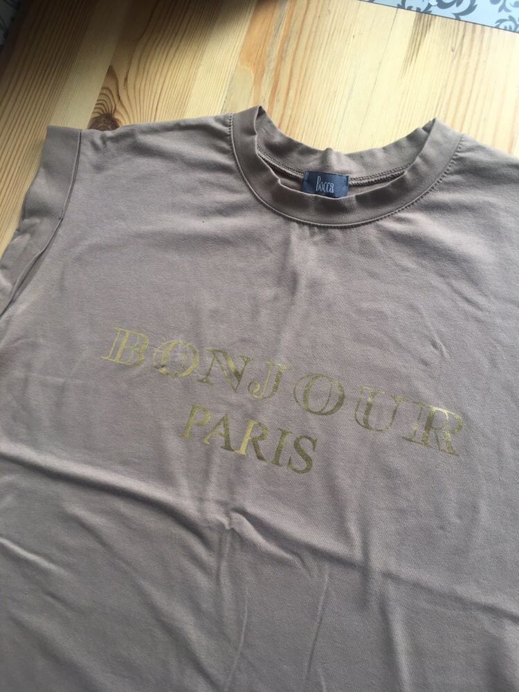 T-shirt koszulka bluzka Varlesca Bonjour Paris