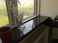 Parapet z kamienia 3 cm czarny granit STAR GALAXY