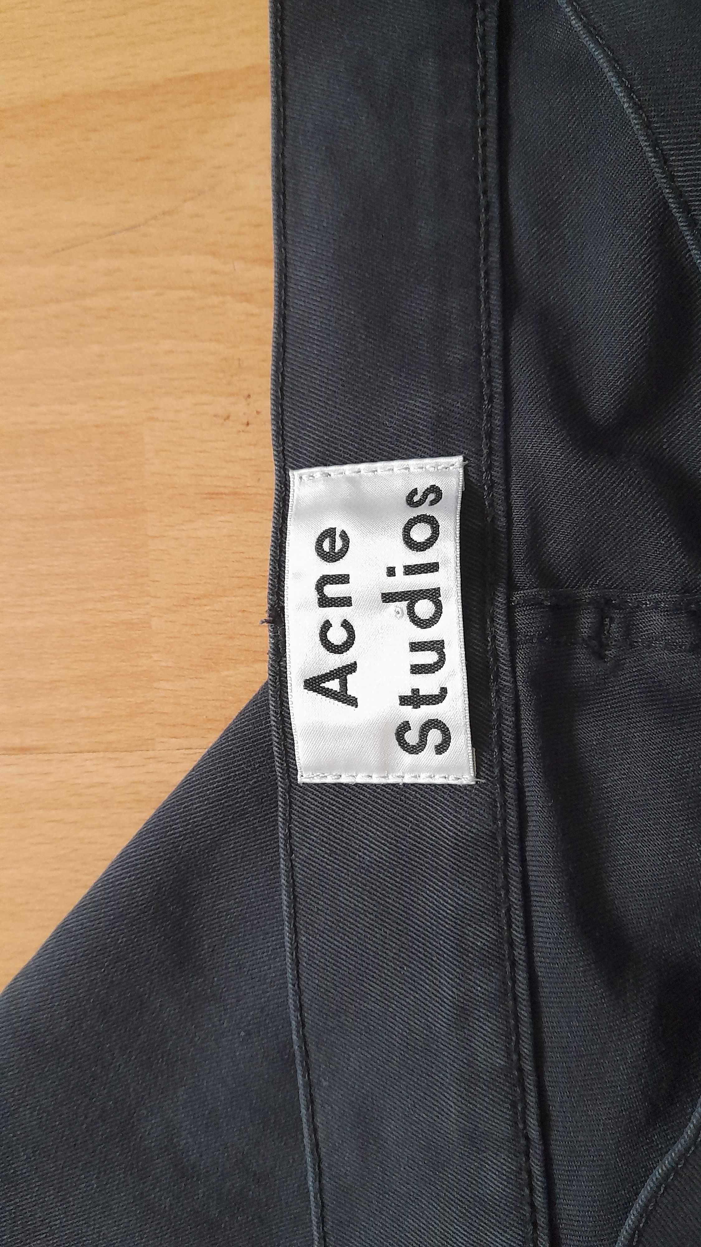 Spodnie Jeans Acne Studios Ace Ups Black roz. W32L34