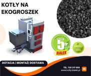 Kocioł Piec z podajnikiem na ekogroszek 100kW do 1400mkw PRODUCENT
