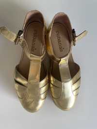 Sapato Cubanas Original dourado 36