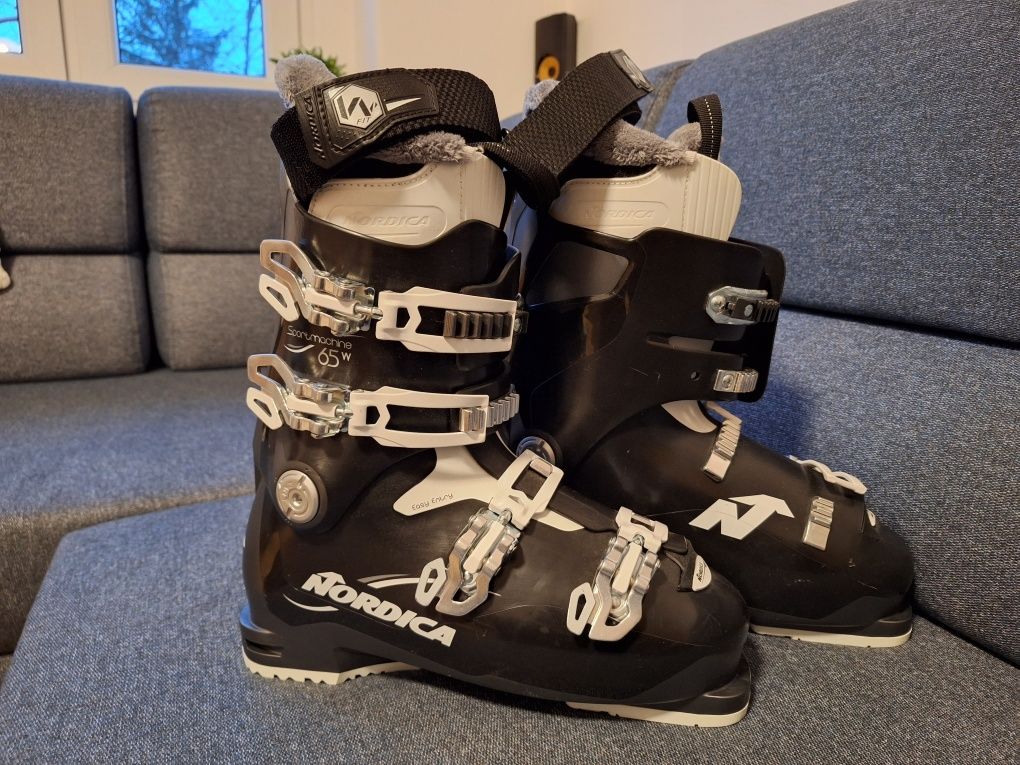 Buty narciarskie damskie Nordica Sportmachine 65 W black/anthracite/wh