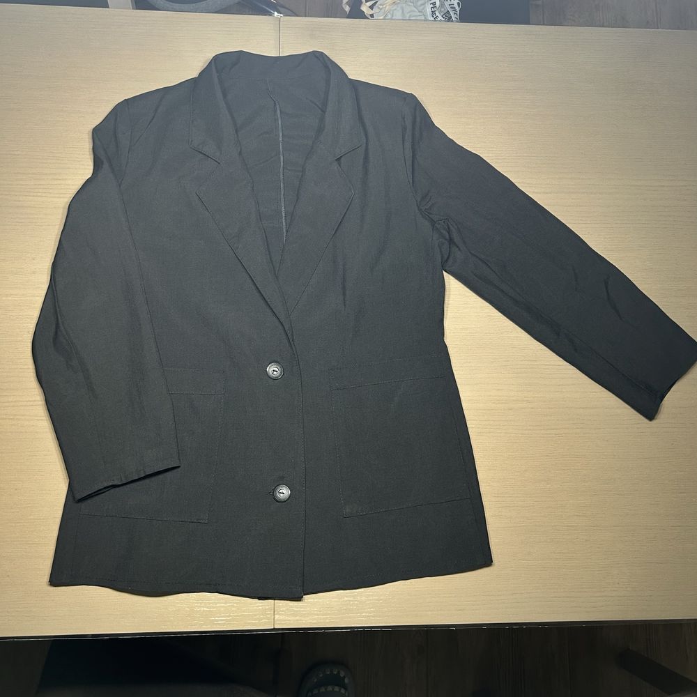 Marynarka Blazer oversize czarna 44