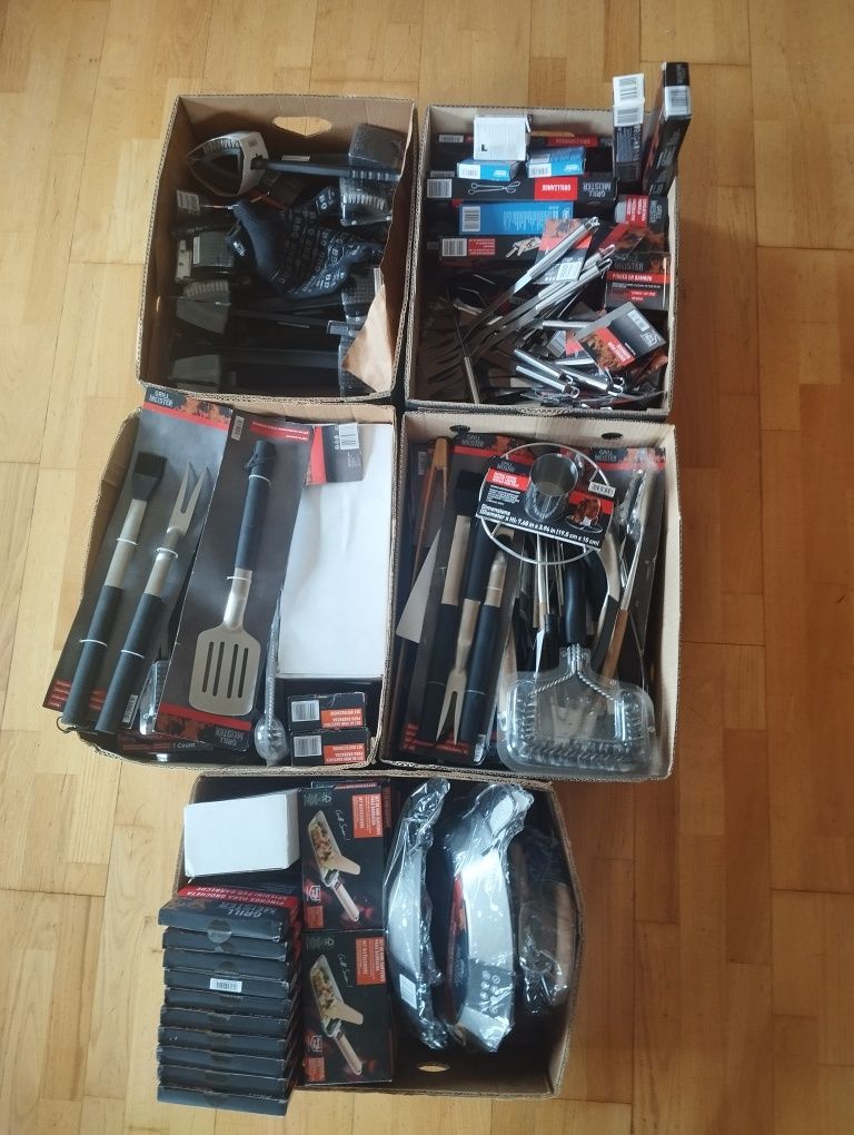 Nowy Towar Kat A hurt Palety boxy Lidl grill akcesoria min 160 sztuk