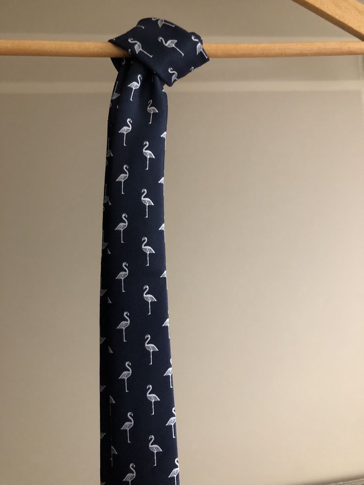 Нова краватка галстук Jack&Jones з біркою фламінго