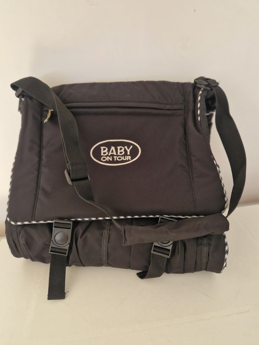 Mochila versátil com muda fraldas