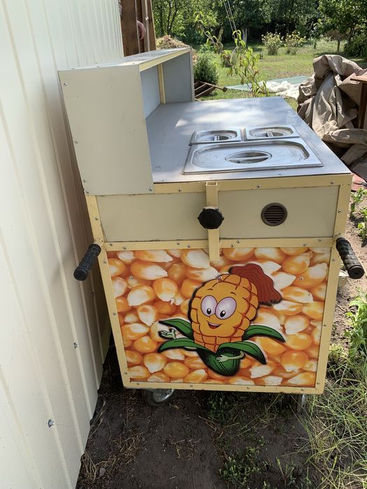 Тачка для приготування кукурудзи