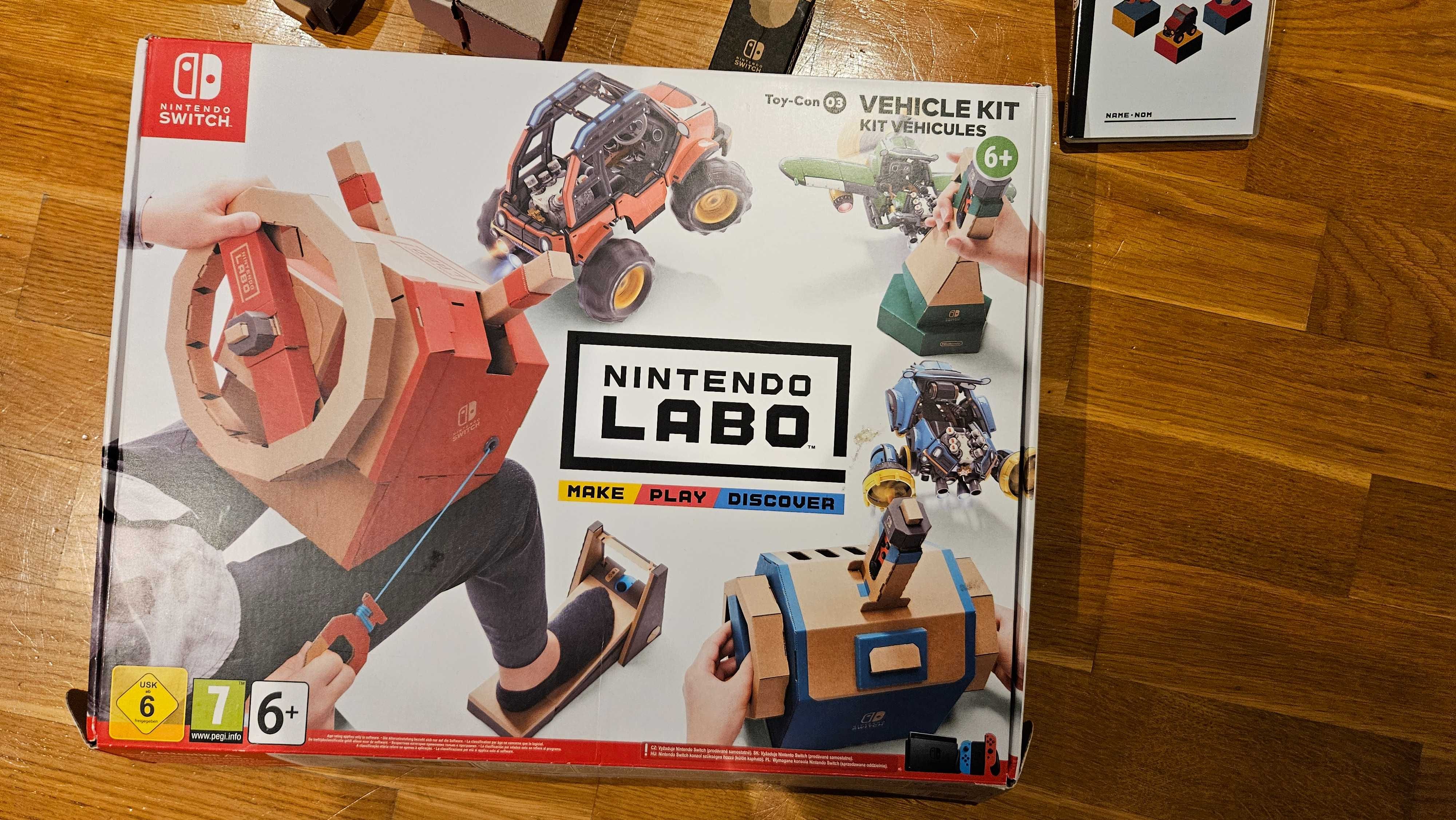 Nintendo Labo: Toy-Con 03: Zestaw pojazdów - [Nintendo Switch]