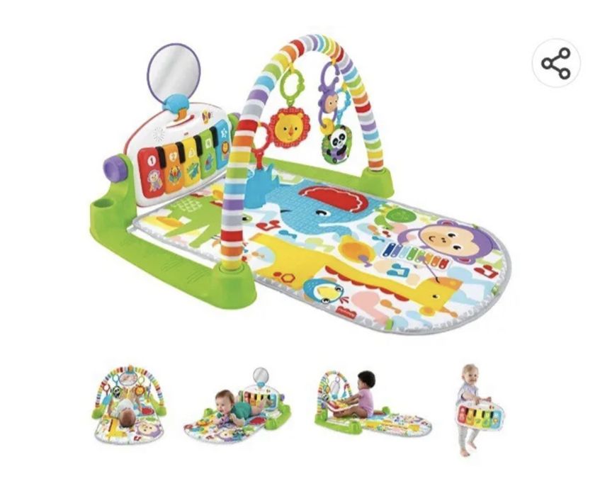 Игровой коврик  Fisher price 3 в 1