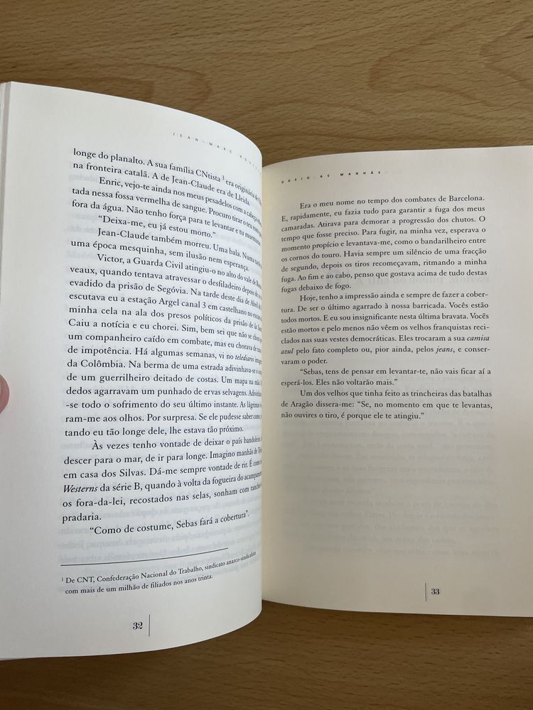 Livro “Odeio As Manhãs” de Jean- Marc Rouillan