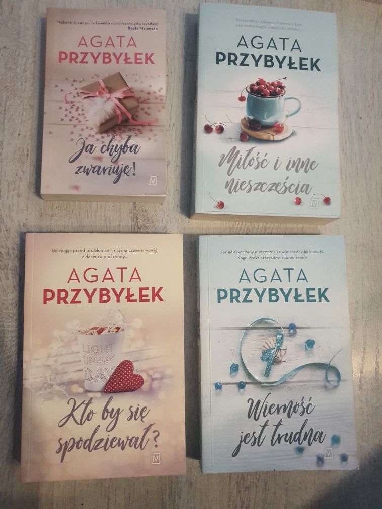 Agata Przybyłek seria Miłość i inne nieszczęścia