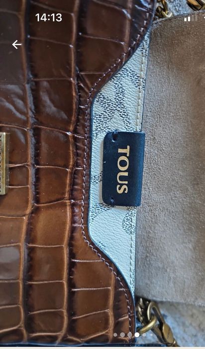 Listonoszka skórzana Tous