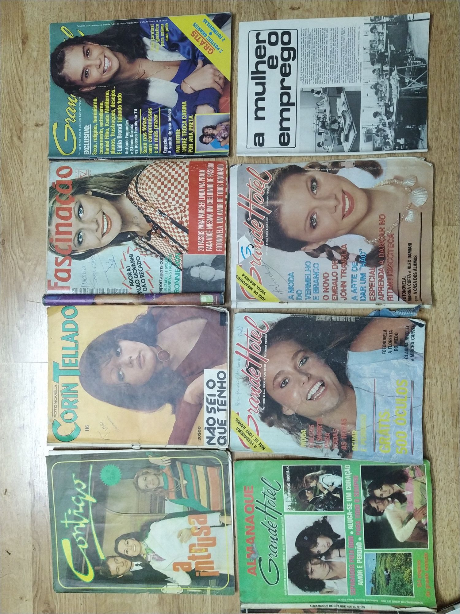 Vendo revistas anos 70/80, Capricho, Plateia, Carlos Santander, etc