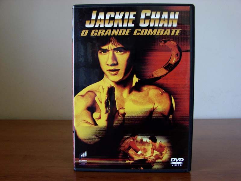 Filme em DVD de 1978 com Jackie Chan
