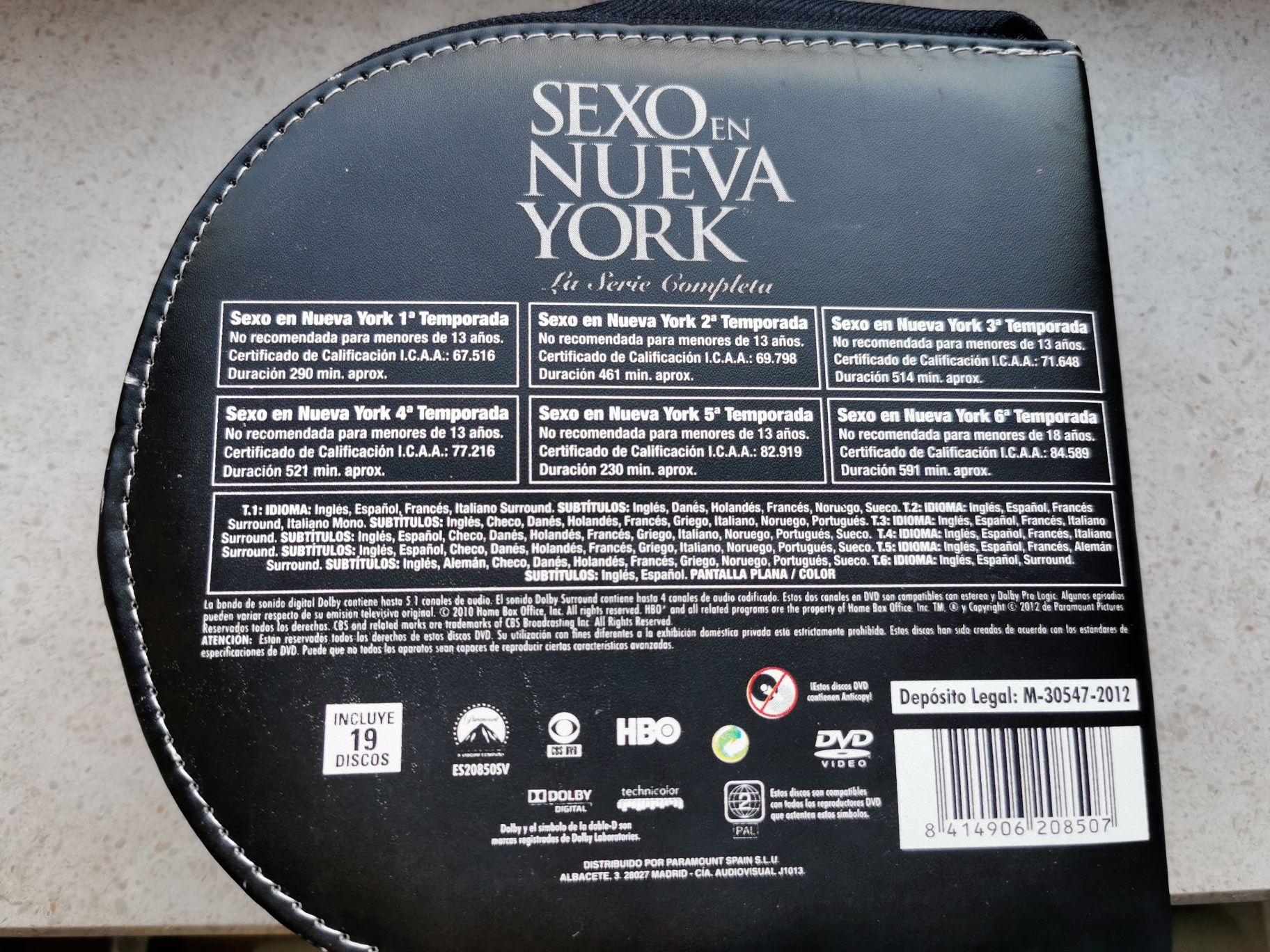 DVD "Sexo e a Cidade" série completa
