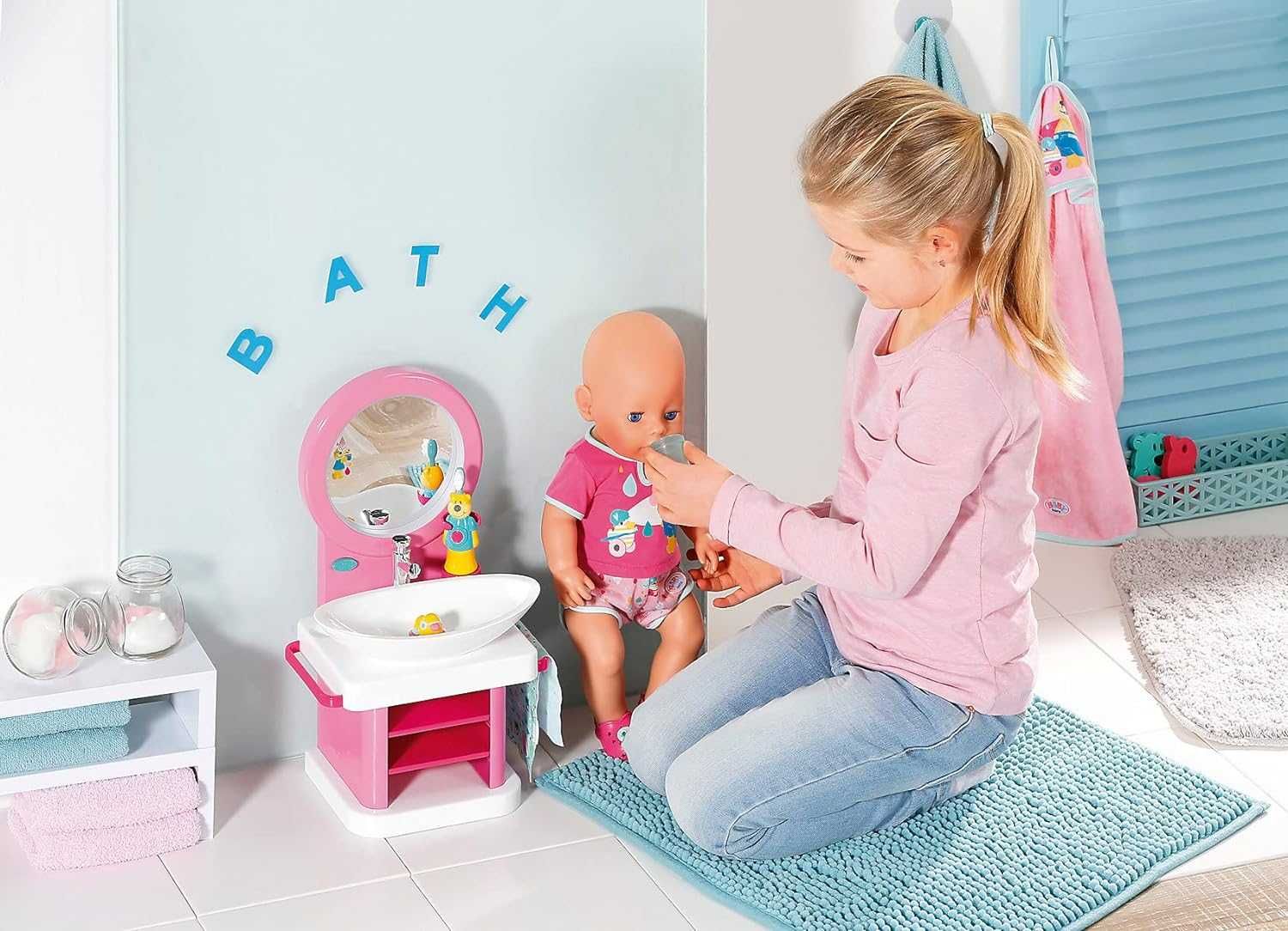 Умывальник для кукол Беби Борн BABY born 831953 Bath Toothcare Spa