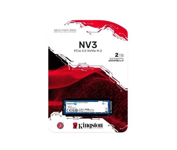 Накопичувач SSD M2 2Tb Kingston NV3 PCI Express 4.0 x4 (SNV3S/2000G)