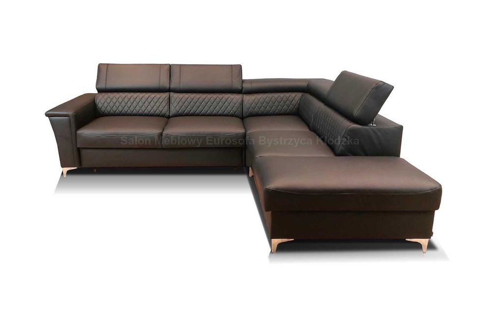 Narożnik skórzany Glamour 277x231 i inne, sofa ze skóry, rogówka SKÓRA