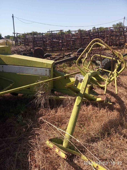 Прес підбирач К-454 FORTSCHRITT, ФОРТШРИТТ, з хоботом, 1990 р.в.