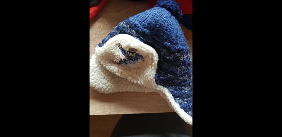 Czapka zimowa wiązana