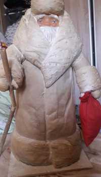Дед Мороз раритет 53 см, Игрушка под ёлку СССР