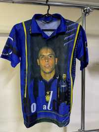 Футболка майка футбольная винтажная Inter Milan Ronaldo