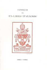 Exposição "Ex-libris italianos" - Catálogo