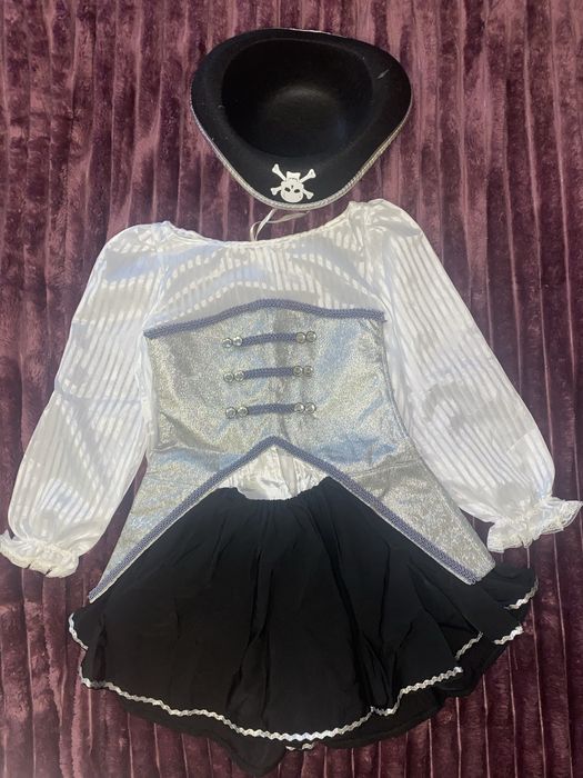 Костюм піратки на свято Хелоуіну для дівчинки 122 р.