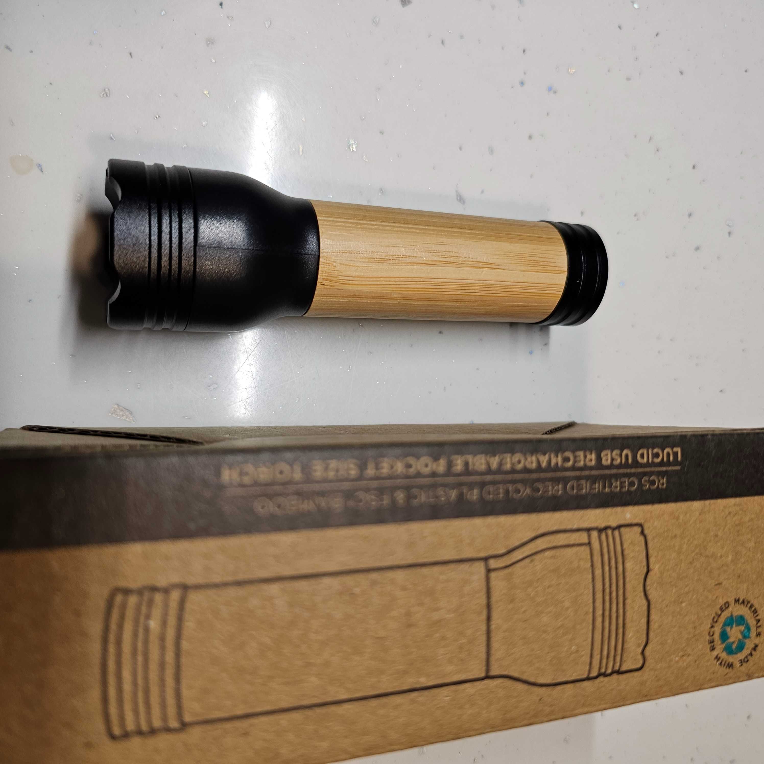 Latarka 5W Lucid bambus.