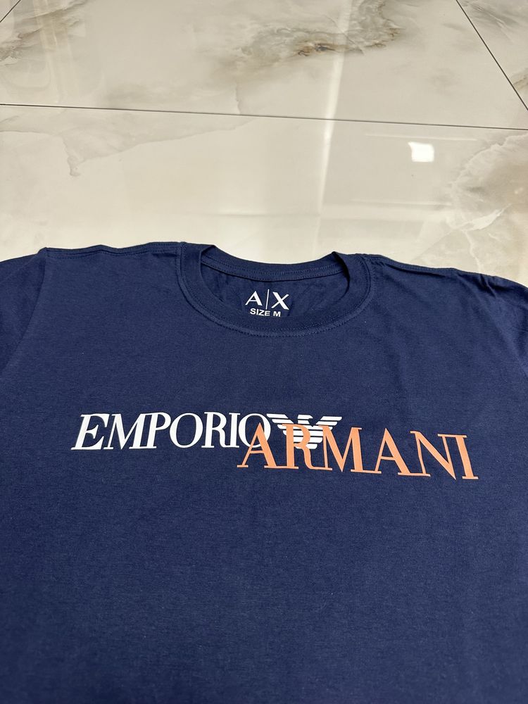 Футболка Armani, мужская футболка