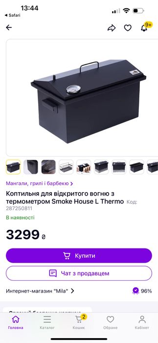 Коптильня 520*300