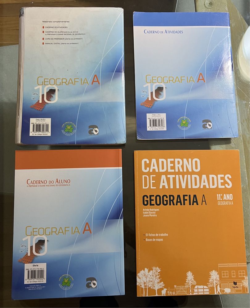 Livros de geografia A