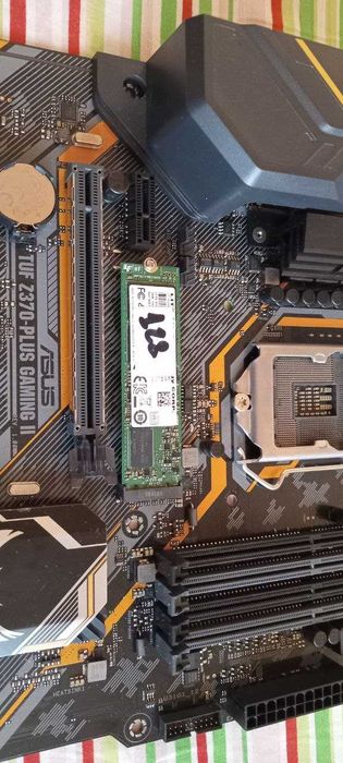Комплект Asus TUF Z370 + SSD M.2 128Gb + SSD 250Gb