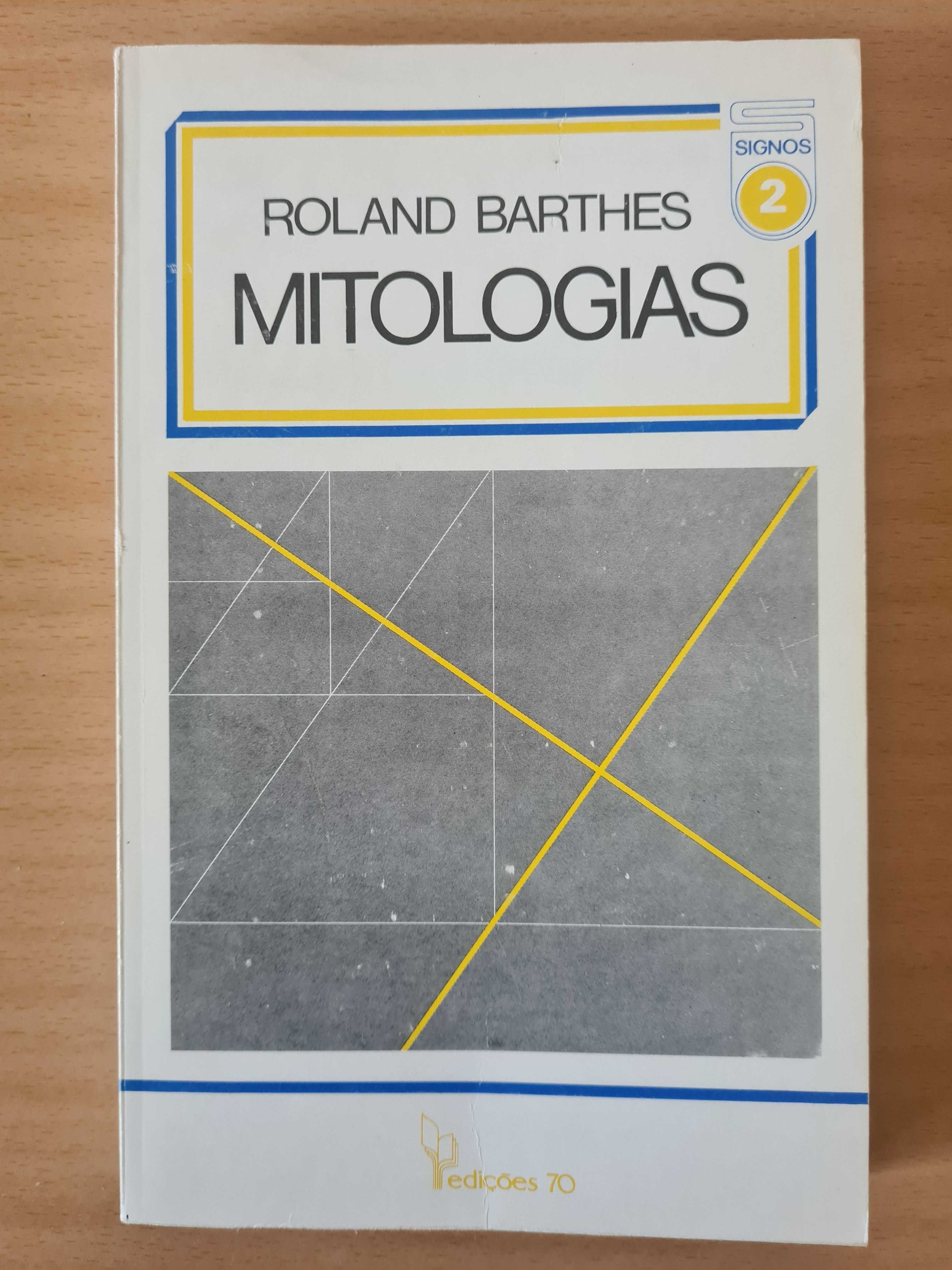 Livro "Mitologias" de Roland Barthes