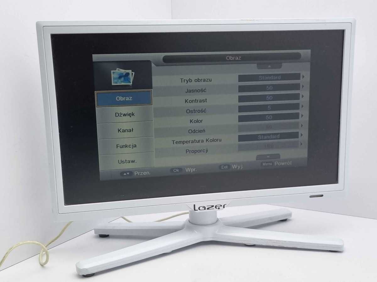 TELEWIZOR LAZER LED 15.6 Cala 839743 Biały