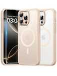 TAURI do iPhone 16 Pro Etui 6.3" z Szkło Hartowane Ochraniacz Ekranu
