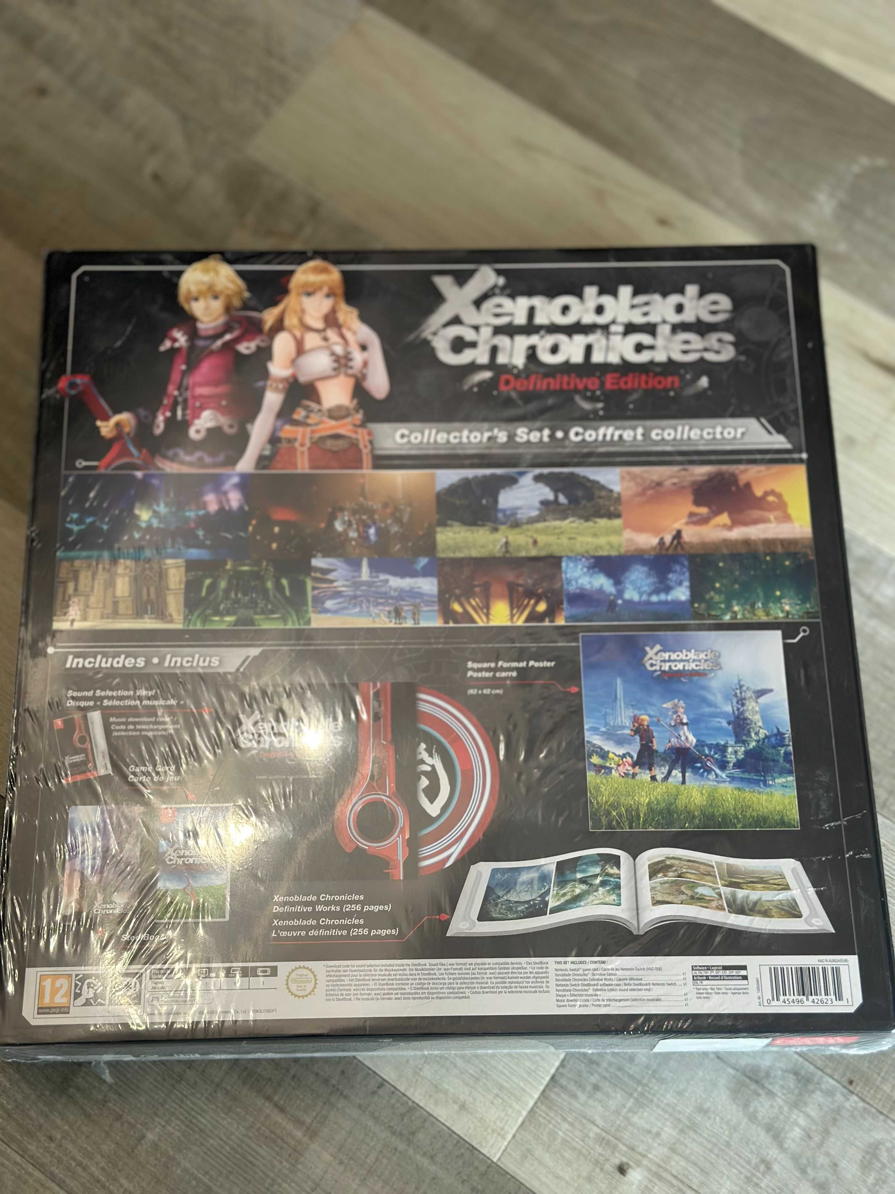 NOWE! UNIKAT ! Xenoblade Chronicles Definitive Edition Collector's Set