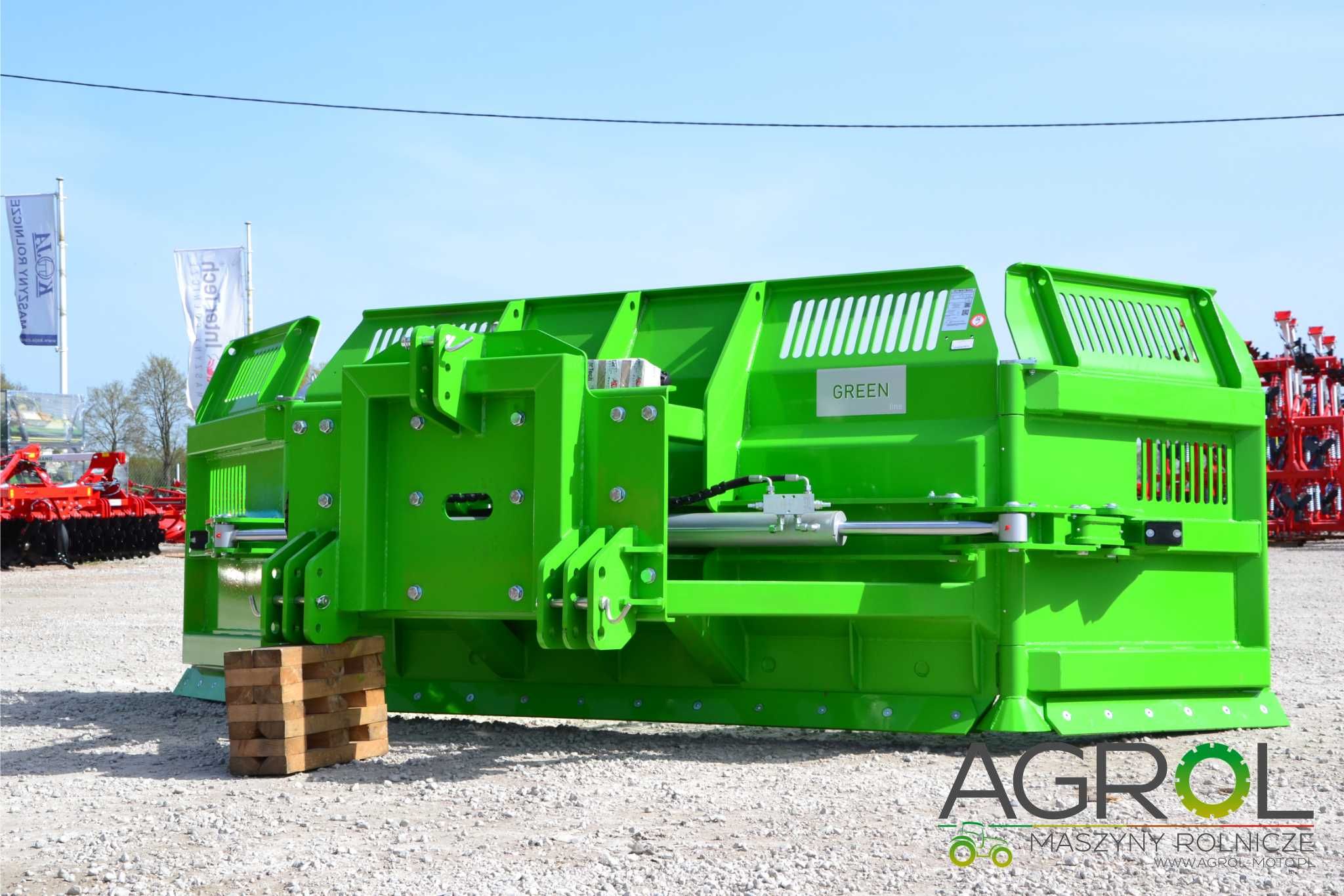 Spych do kukurydzy hydrauliczny Inter-Tech 1,4m kiszonki trawy