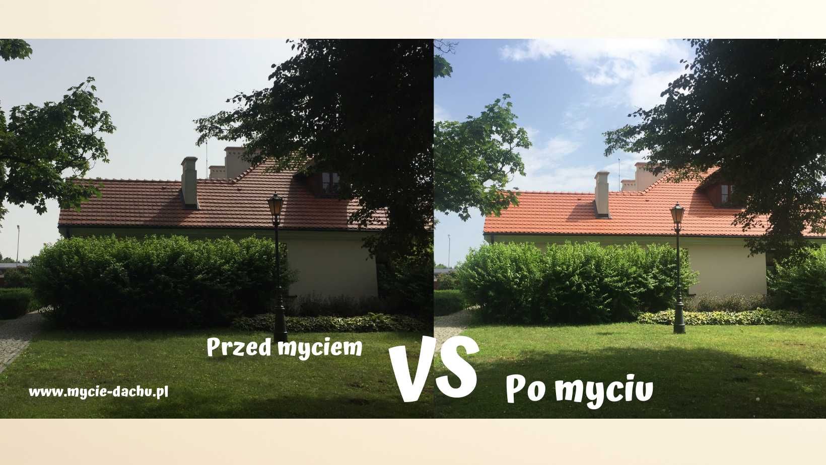 Mycie dachu, kostki brukowej, elewacji, paneli fotowoltaicznych. Dzwoń