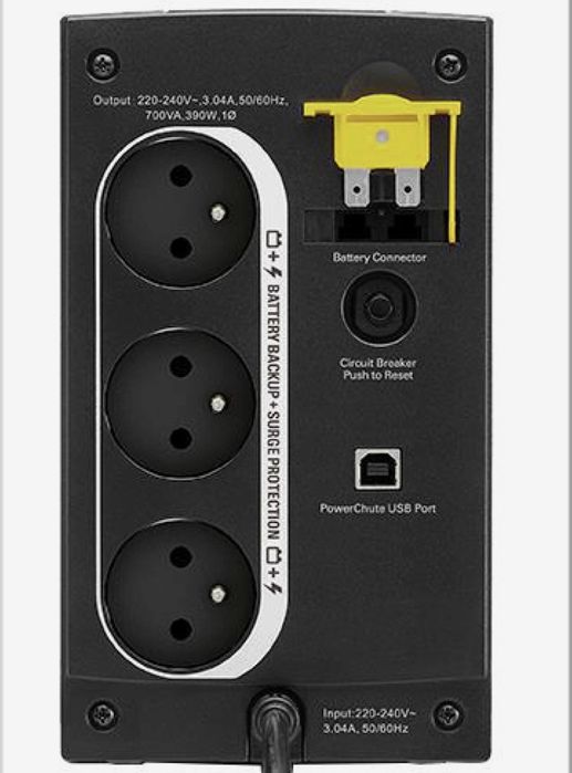 Zasilacz awaryjny APC Back UPS 700 390W