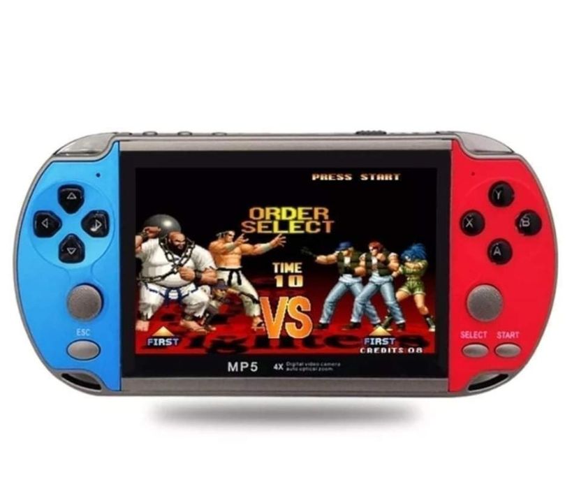 Consola videojogos portátil X7 bateria recarregável (incluí 300 jogos)