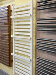 Дизайнерська рушникосушка Komex IRMA 775х430 Чорна, Польща