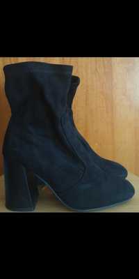 Botas pretas nobuck