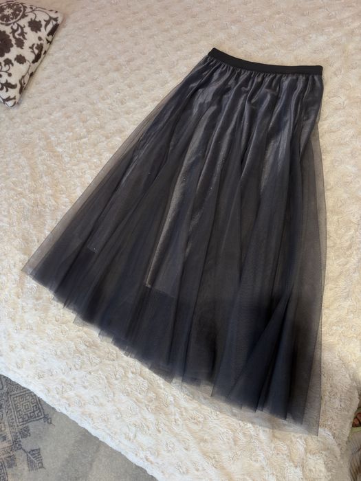 Nowa spódnica damska błyszcząca wizytowa Mohito r. L