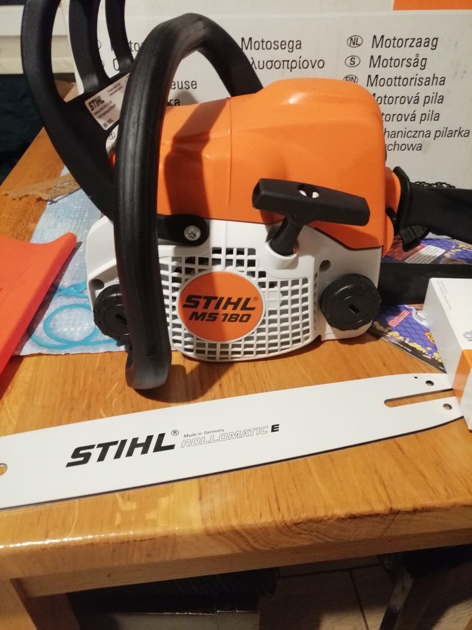 Stihl 180 Nowa Dwa pierscienie